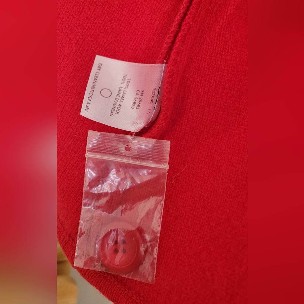 Pendleton Plus 100% Lambs Wool Button Coat Xl Wom… - image 4